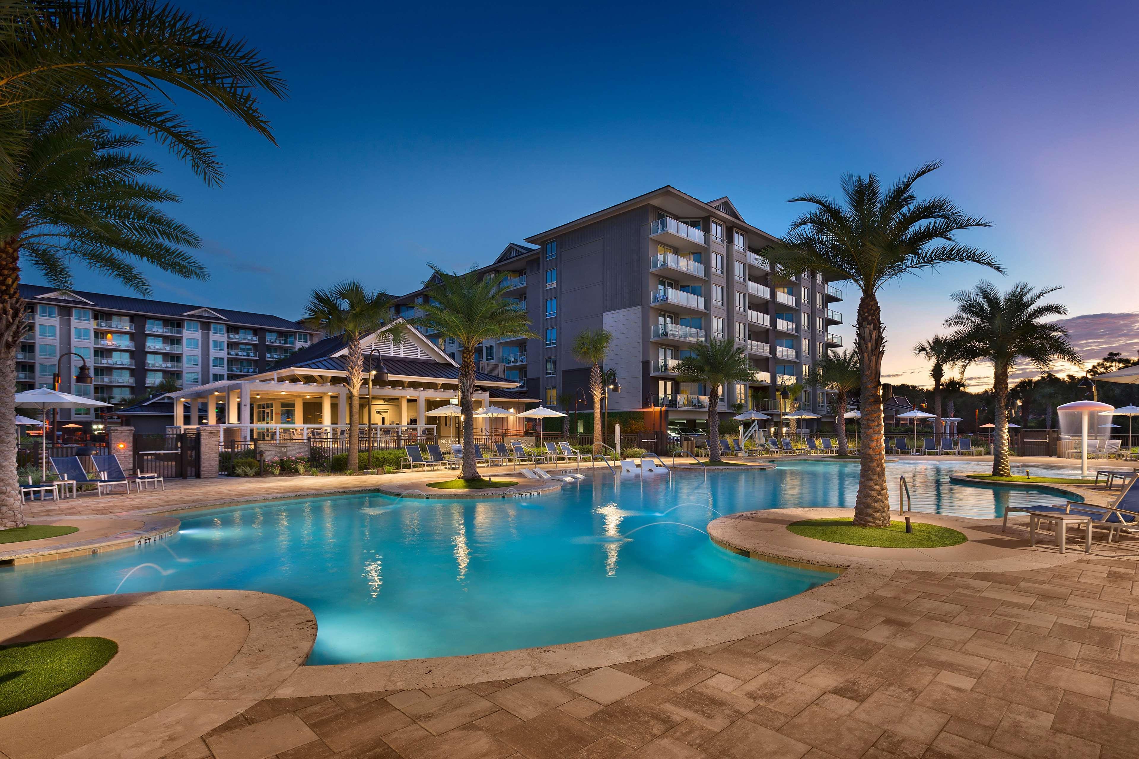 Hilton Grand Vacations Club Ocean Oak Resort Hilton Head Pulau Hilton Head Luaran gambar