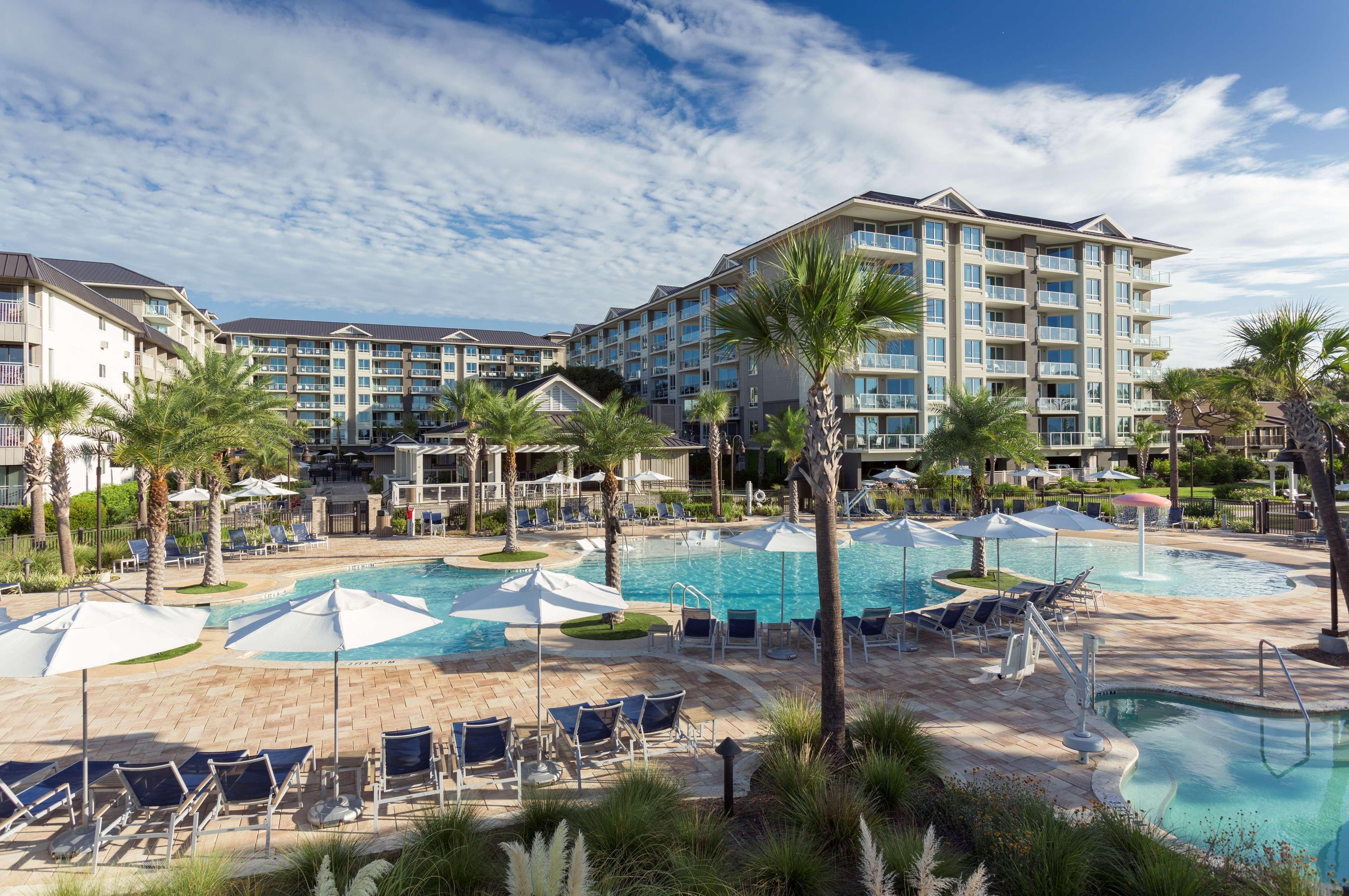 Hilton Grand Vacations Club Ocean Oak Resort Hilton Head Pulau Hilton Head Luaran gambar