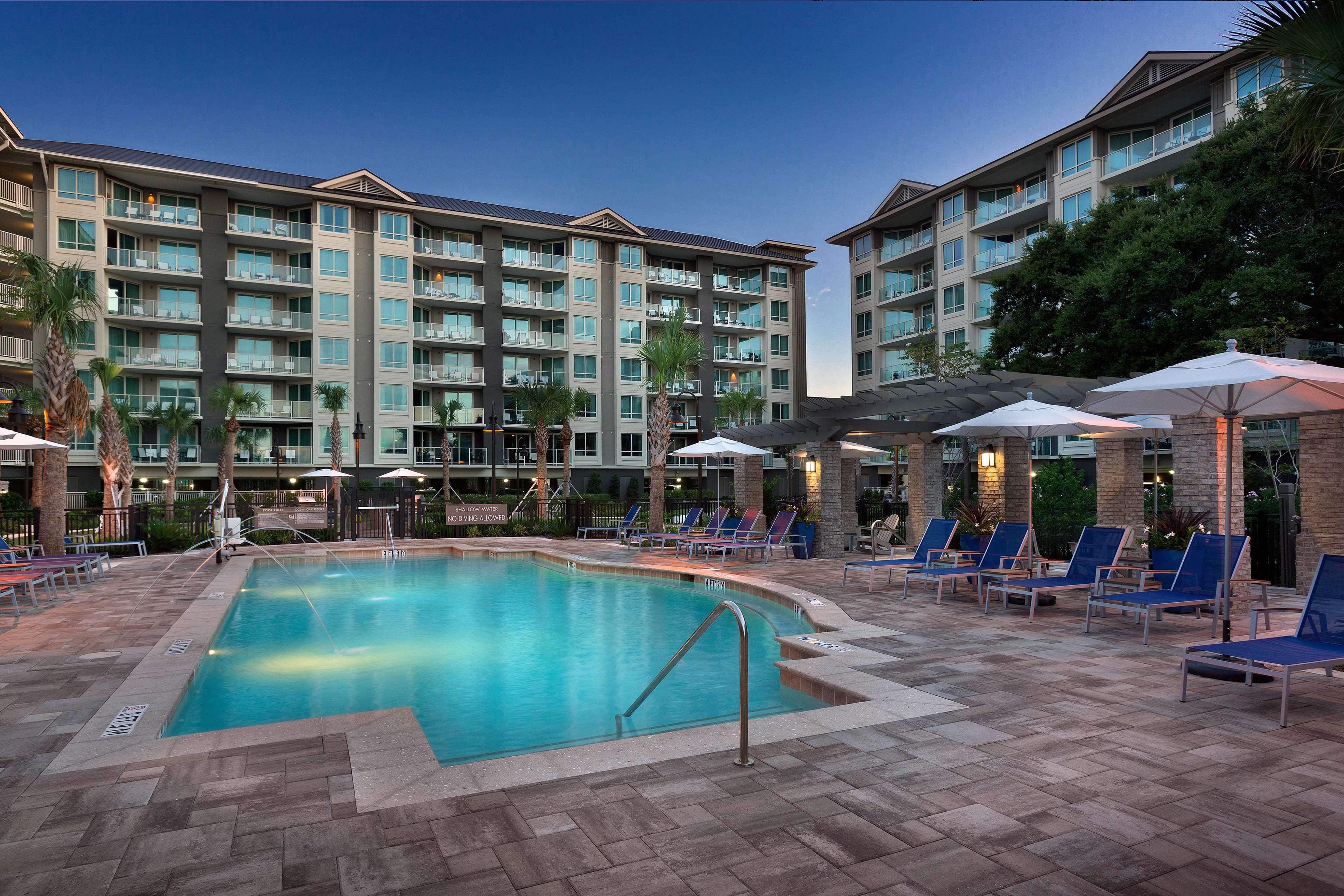Hilton Grand Vacations Club Ocean Oak Resort Hilton Head Pulau Hilton Head Luaran gambar