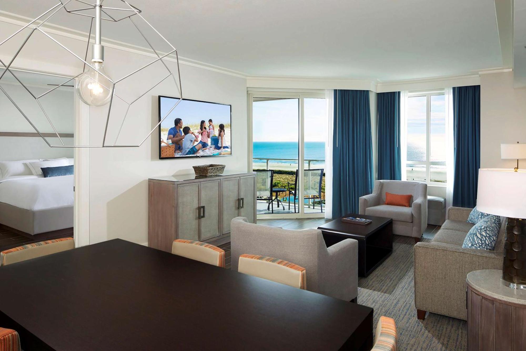 Hilton Grand Vacations Club Ocean Oak Resort Hilton Head Pulau Hilton Head Luaran gambar