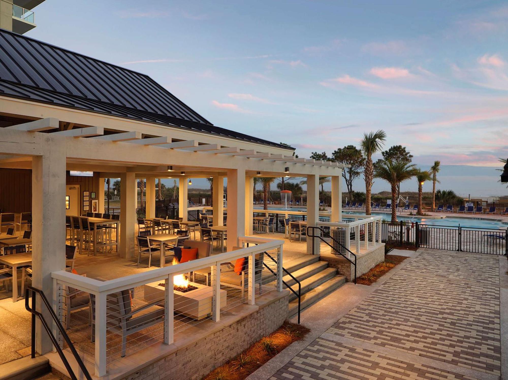 Hilton Grand Vacations Club Ocean Oak Resort Hilton Head Pulau Hilton Head Luaran gambar