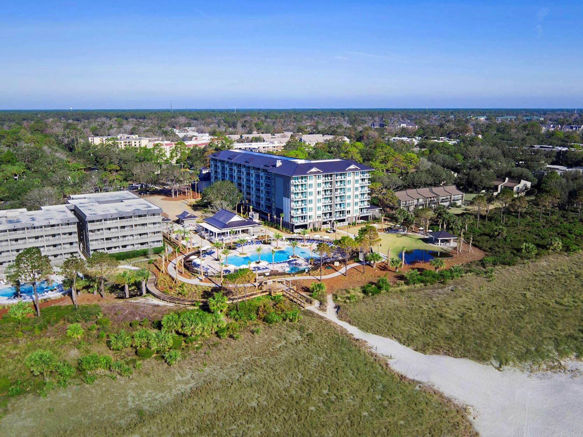Hilton Grand Vacations Club Ocean Oak Resort Hilton Head Pulau Hilton Head Luaran gambar