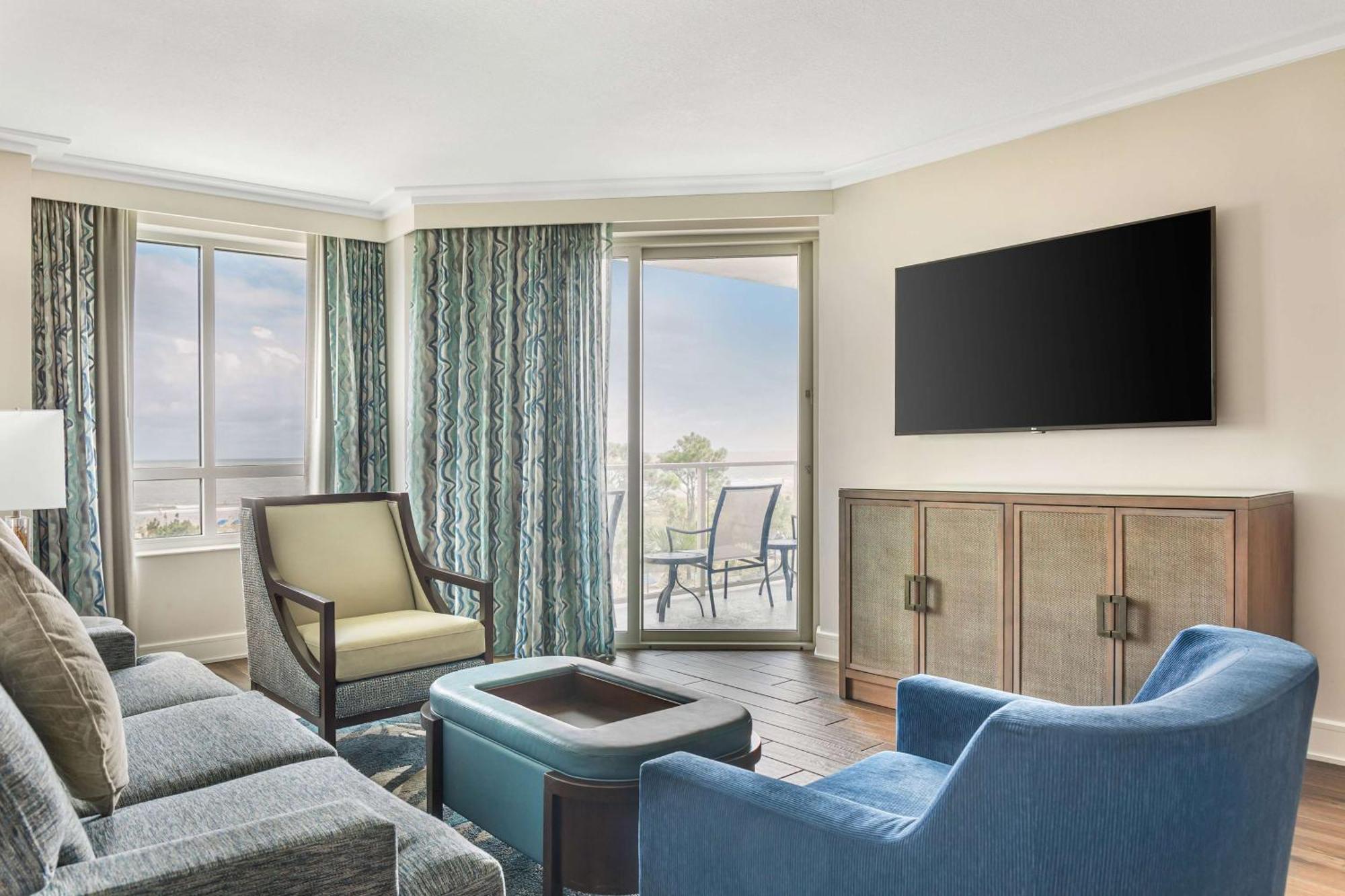 Hilton Grand Vacations Club Ocean Oak Resort Hilton Head Pulau Hilton Head Luaran gambar