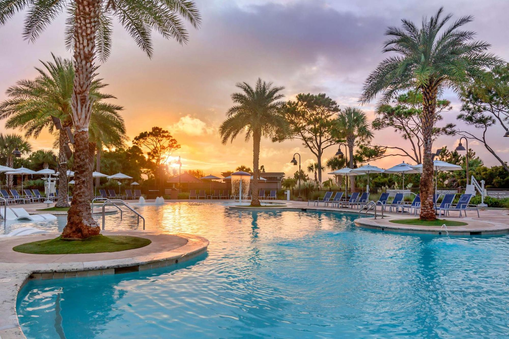 Hilton Grand Vacations Club Ocean Oak Resort Hilton Head Pulau Hilton Head Luaran gambar